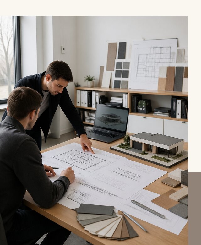 Проектирование одноэтажных домов с гаражом в Махачкале